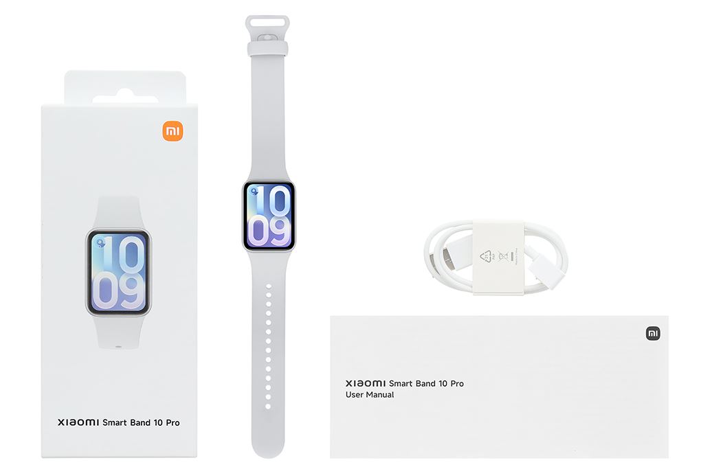 Vòng đeo tay thông minh Mi Band 10 Pro Màu Bạc