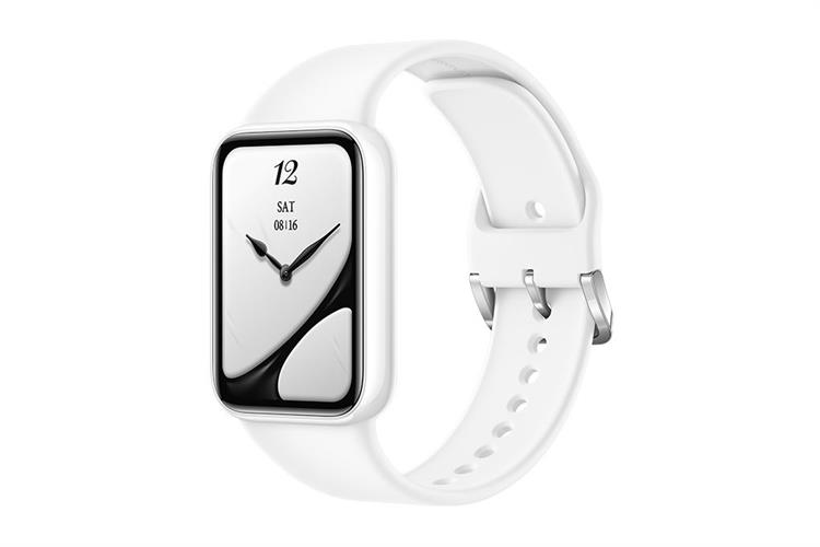 Vòng đeo tay thông minh Mi Band 10 Pro viền gốm Màu Trắng