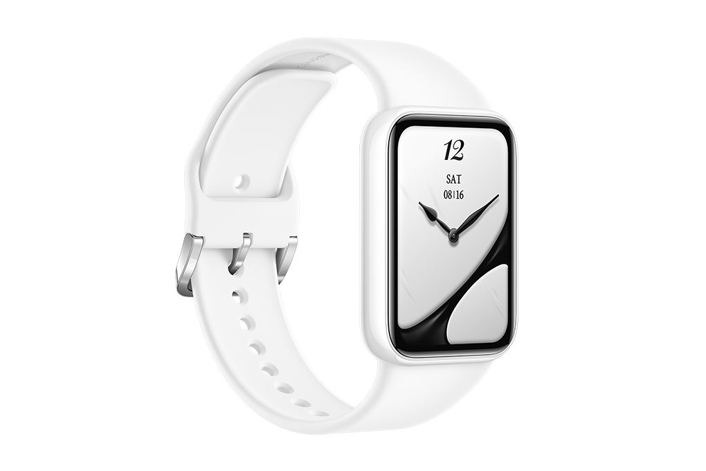 Vòng đeo tay thông minh Mi Band 10 Pro viền gốm Màu Trắng