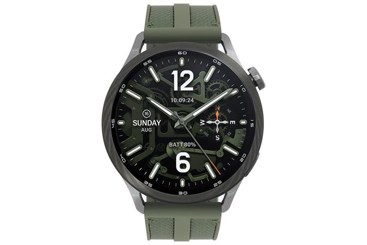 Xiaomi Watch S5 46mm viền Carbon dây Woven Màu Xanh lá