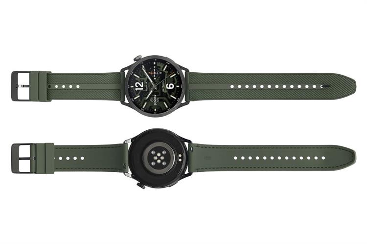 Xiaomi Watch S5 46mm viền Carbon dây Woven Màu Xanh lá