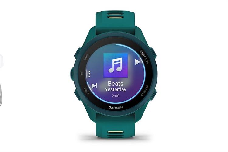 Garmin Forerunner 170 Music 42.6mm dây silicone Màu Xanh lá