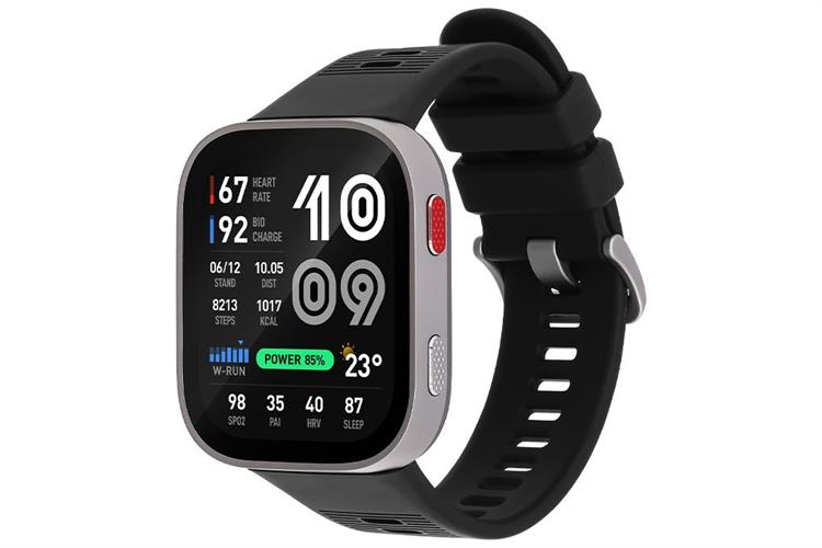 Amazfit Bip Max 49.5mm dây silicone Màu Đen