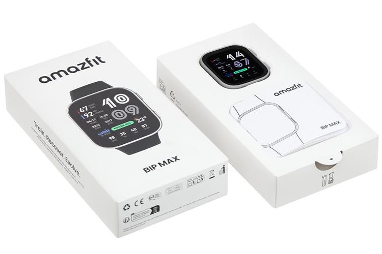 Amazfit Bip Max 49.5mm dây silicone Màu Đen