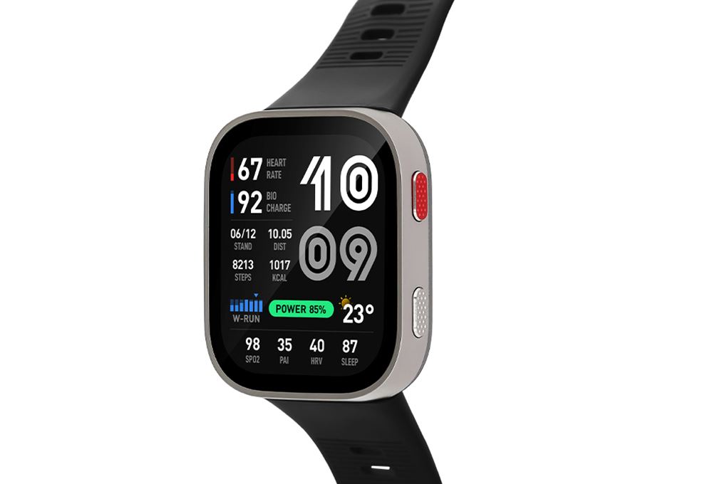 Amazfit Bip Max 49.5mm dây silicone Màu Đen