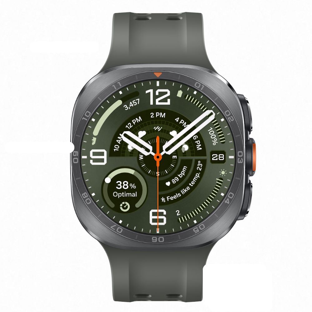 Samsung Galaxy Watch Ultra 2 LTE 47mm dây silicone Màu Xanh rêu