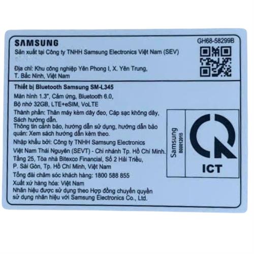 Samsung Galaxy Watch9 LTE 40mm dây silicone Màu Trắng