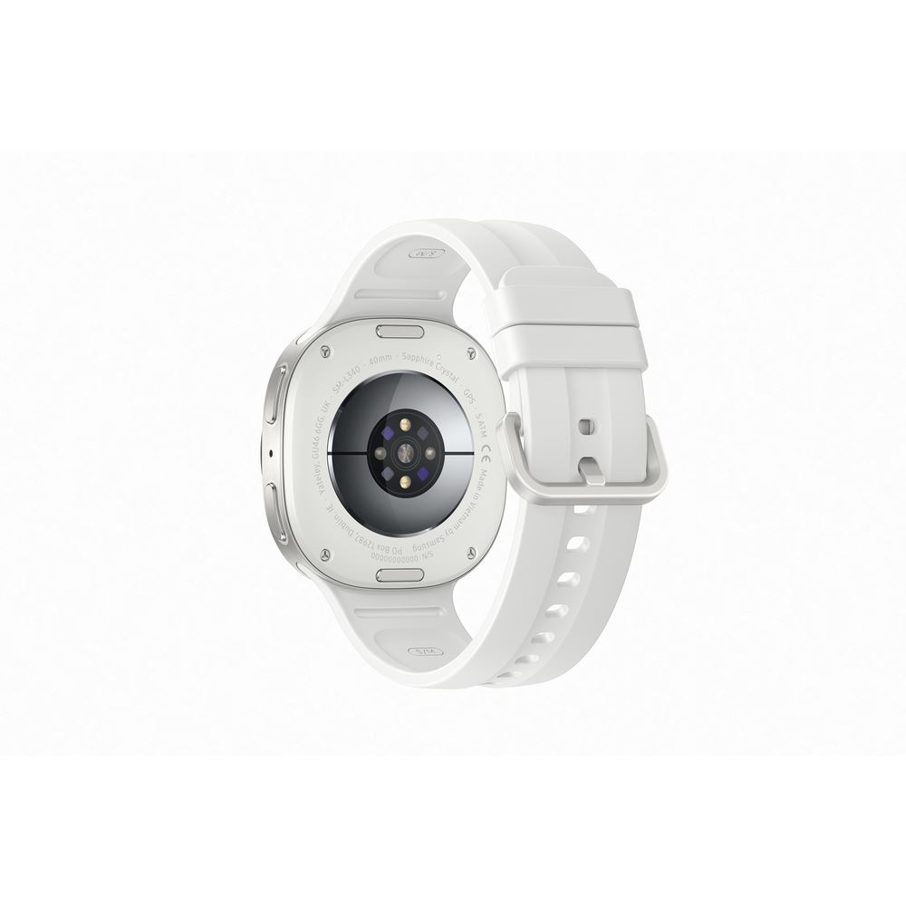 Samsung Galaxy Watch9 Bluetooth 40mm dây silicone Màu Trắng