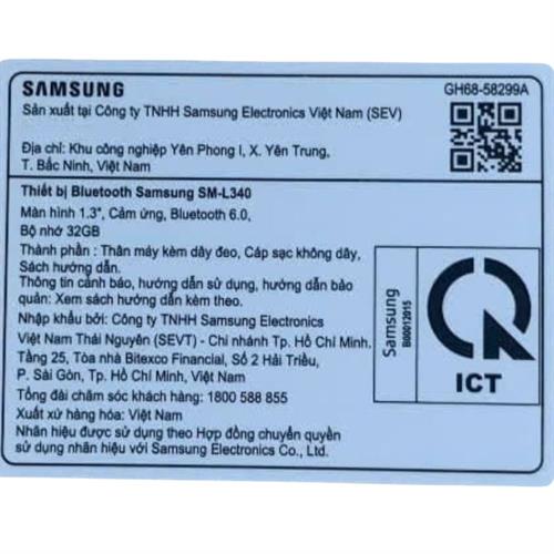 Samsung Galaxy Watch9 Bluetooth 40mm dây silicone Màu Trắng