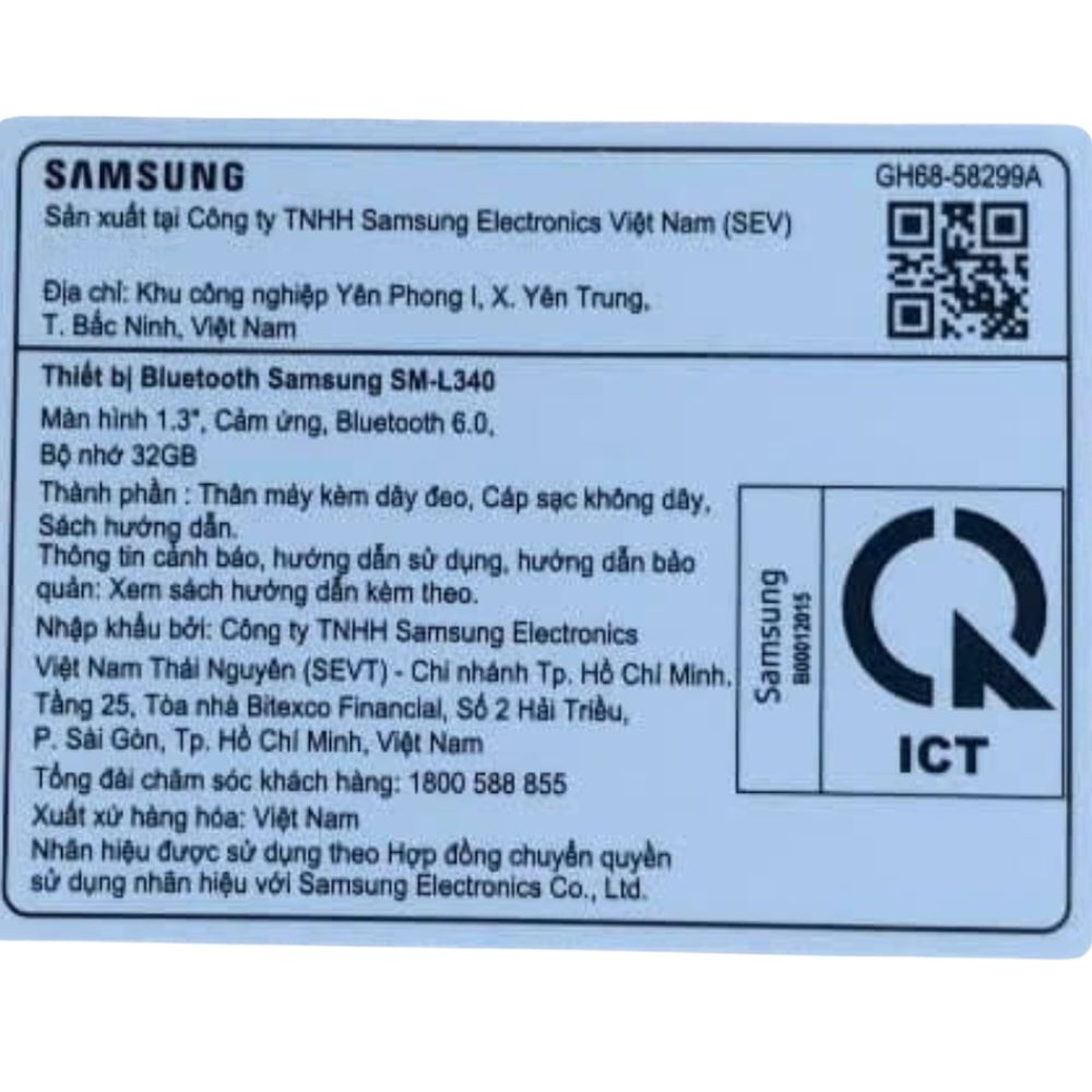 Samsung Galaxy Watch9 Bluetooth 40mm dây silicone Màu Trắng