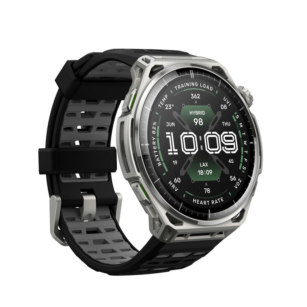 Amazfit Balance 3 51.4mm dây silicone Màu Đen