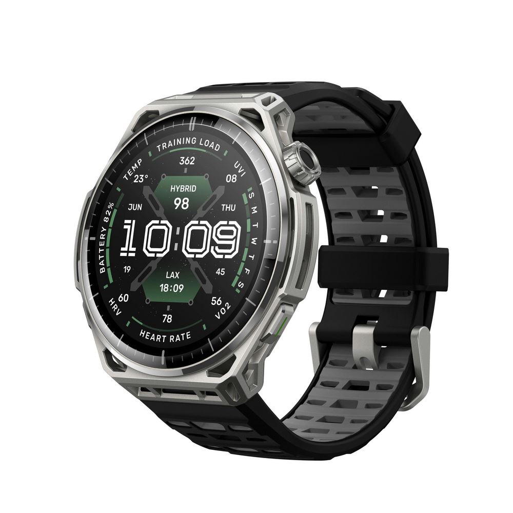 Amazfit Balance 3 51.4mm dây silicone Màu Đen