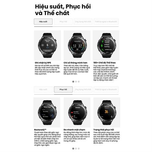 Amazfit Bip Balance 3 51.4mm dây silicone Màu Đen