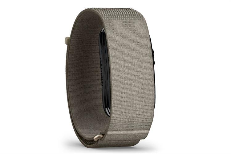 Vòng đeo tay thông minh Garmin CIRQA size S-M dây vải Màu Xám