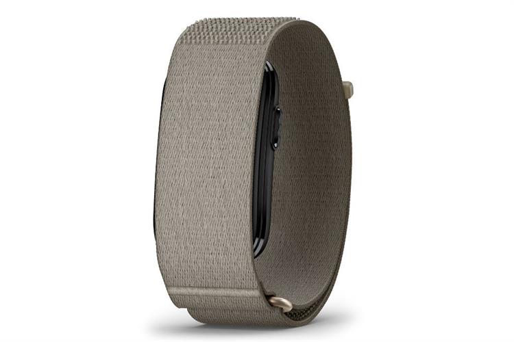 Vòng đeo tay thông minh Garmin CIRQA size S-M dây vải Màu Xám
