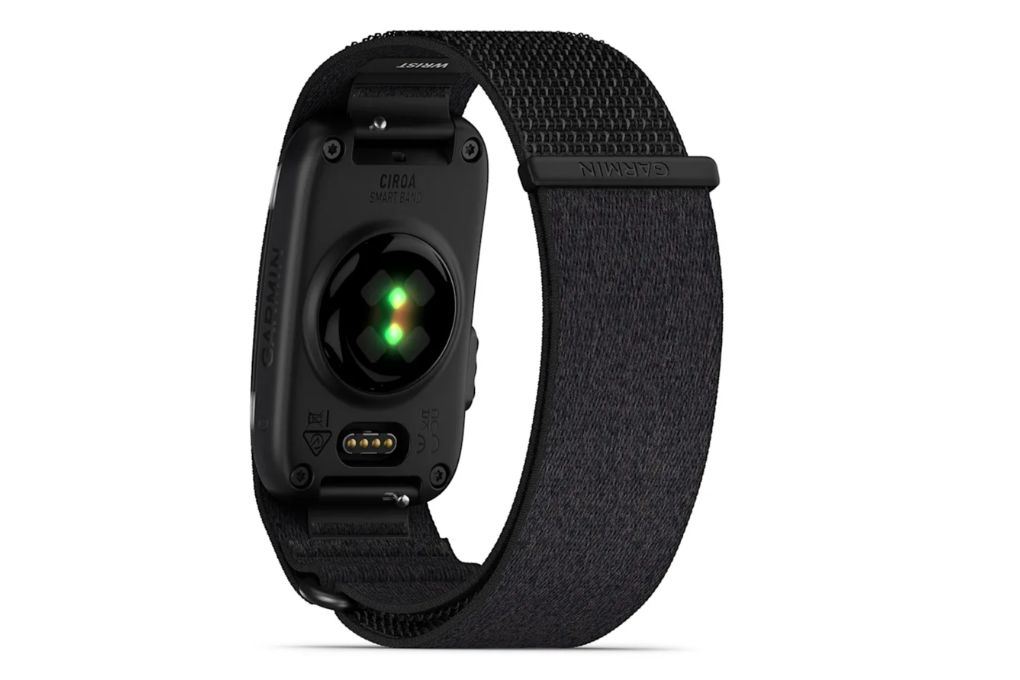 Vòng đeo tay thông minh Garmin CIRQA size S-M dây vải Màu Đen