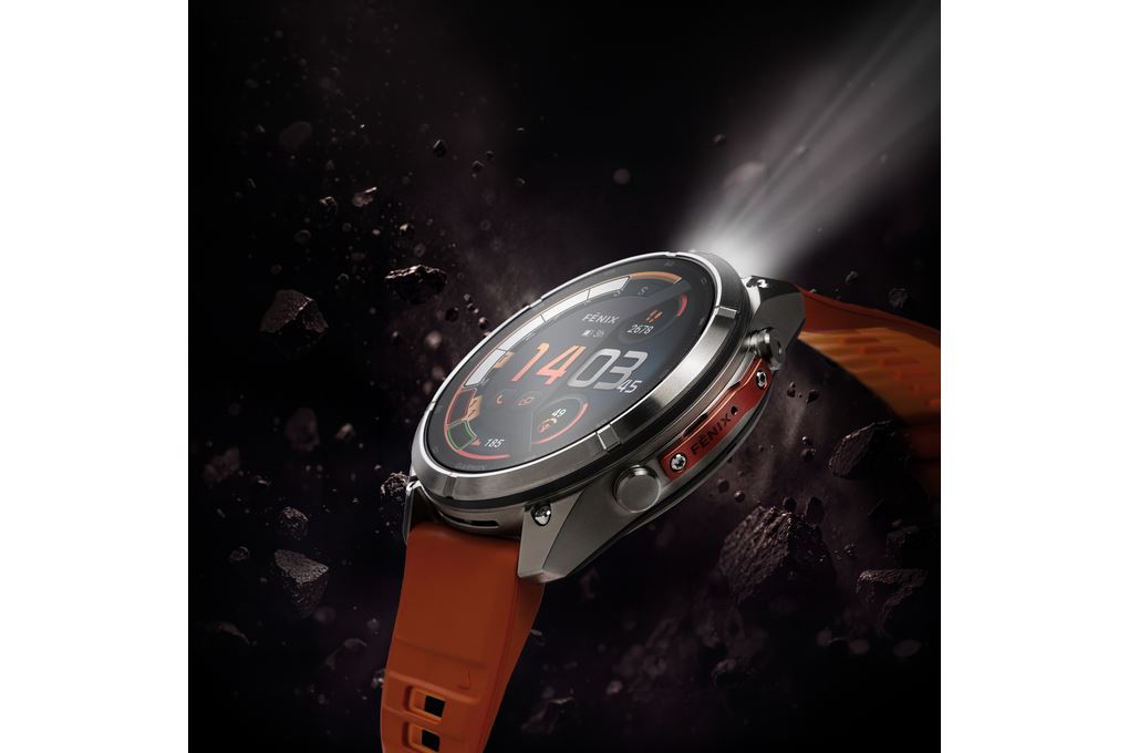 Garmin Fenix 9 Pro Sapphire 47mm viền Titanium Carbon dây silicone Màu Đen