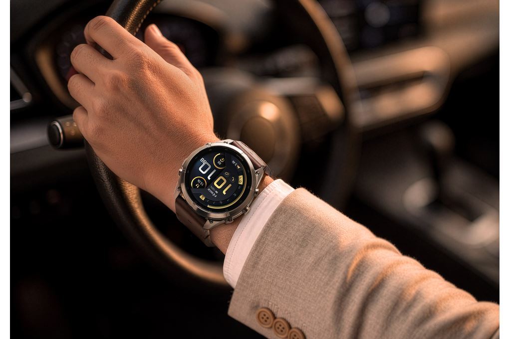 Garmin Fenix 9 Pro Sapphire 47mm viền Titanium Carbon dây silicone Màu Đen