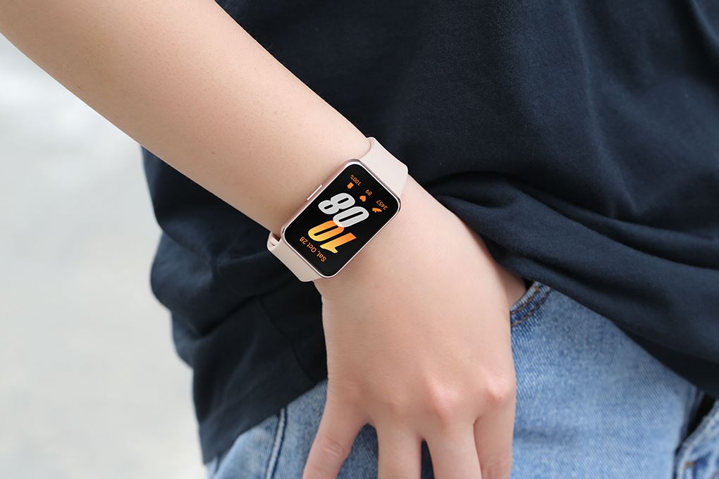 Vòng tay thông minh Samsung Galaxy Fit3 - Hồng Màu Hồng