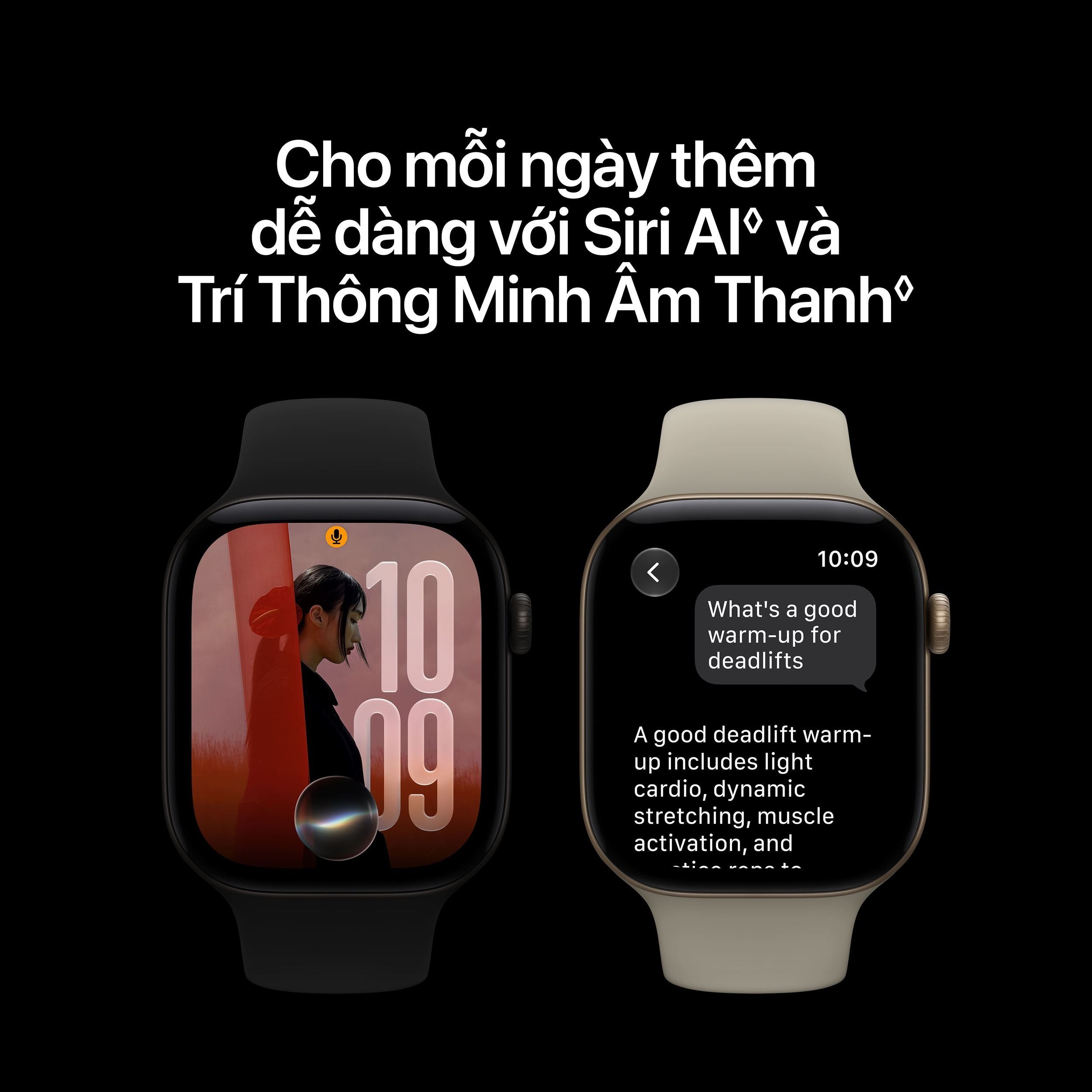 Apple Watch Series 12 GPS + Cellular 46mm viền nhôm dây silicone Màu Xám - đồng