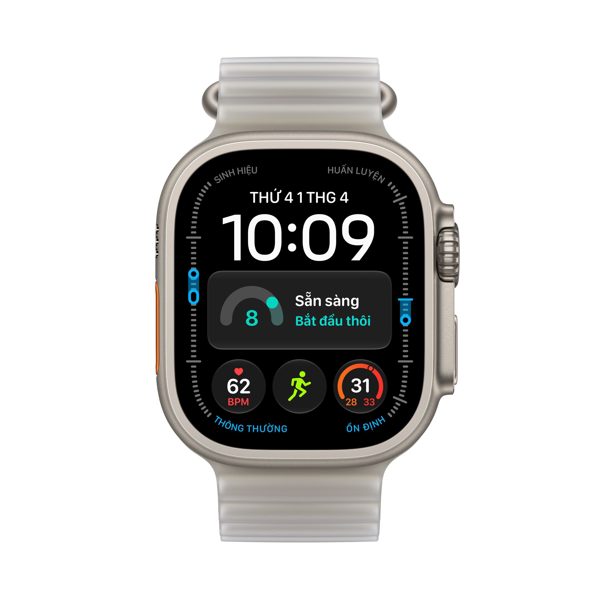 Apple Watch Ultra 4 GPS + Cellular 49mm viền Titanium dây Ocean