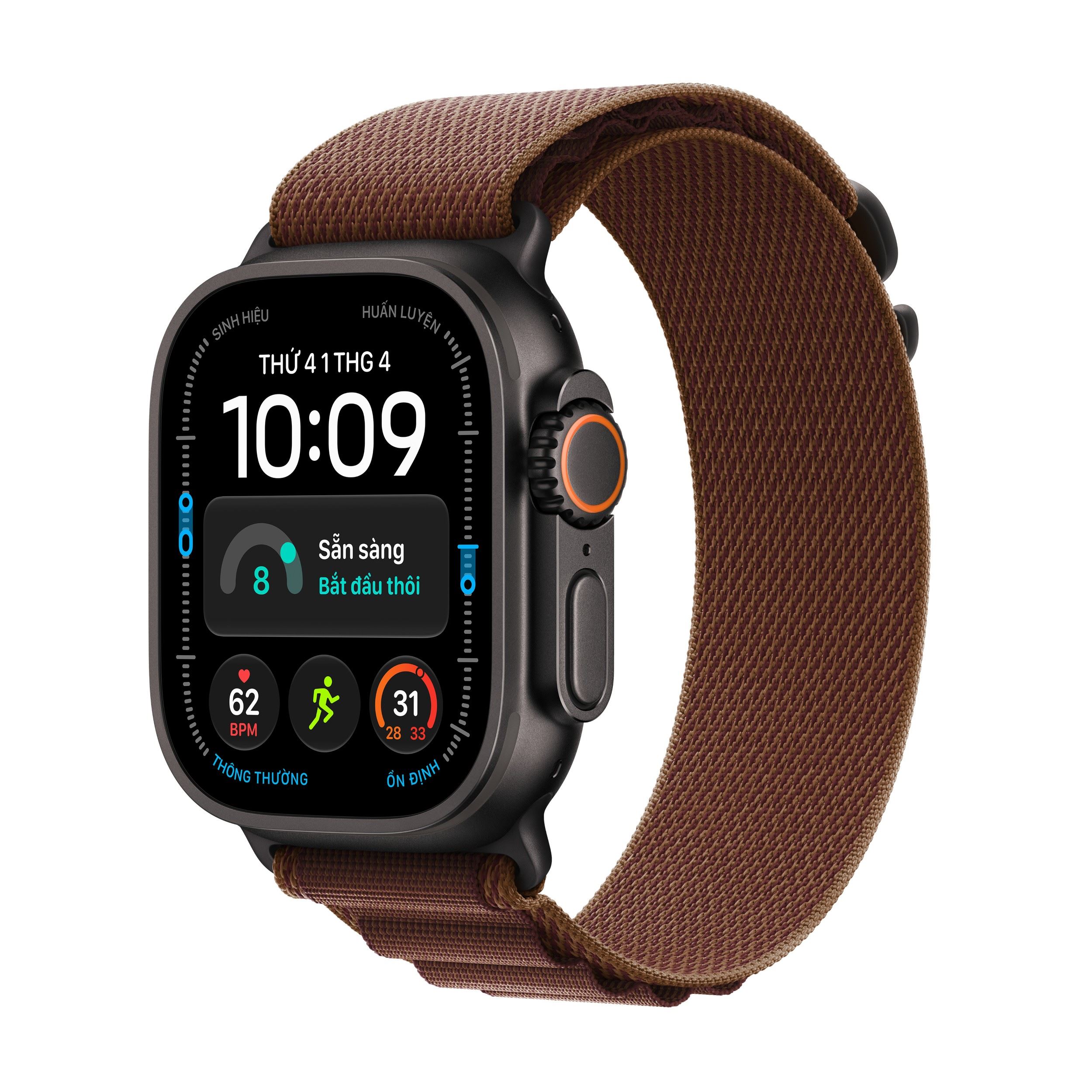 Apple Watch Ultra 4 GPS + Cellular 49mm viền Titanium dây Alpine
