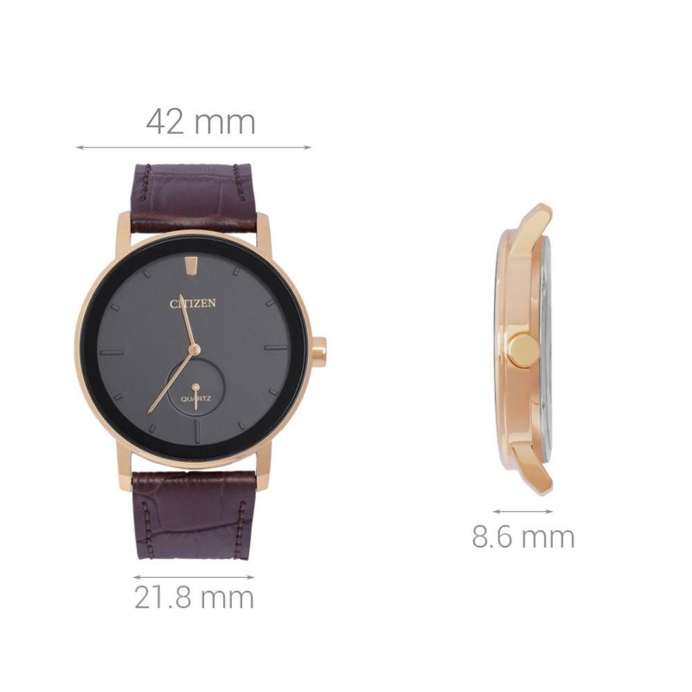 Đồng hồ CITIZEN 42 mm Nam BE9182-06E