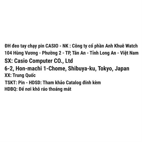 Đồng hồ Nam Casio MTP-V300D-7AUDF Màu Bạc