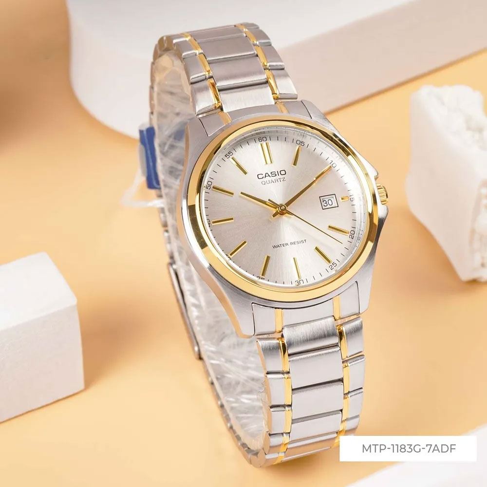 Đồng hồ Nam Casio Timeless MTP-1183G-7ADF Màu Bạc