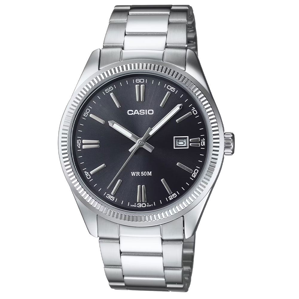 Đồng hồ Nam Timeless Casio MTP-1302D-1A1VDF Màu Bạc