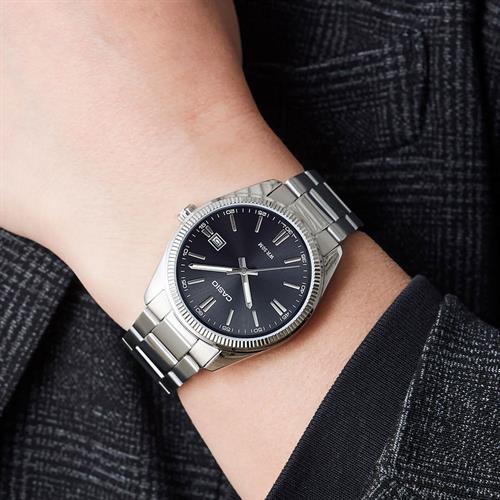 Đồng hồ Nam Casio MTP-1302D-1A1VDF Màu Bạc