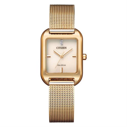 Đồng hồ CITIZEN 23.5 mm Nữ EM0493-85P Màu Vàng Hồng