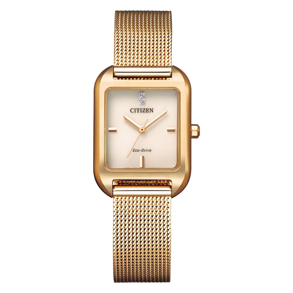 Đồng hồ CITIZEN 23.5 mm Nữ EM0493-85P Màu Vàng Hồng