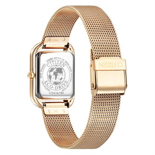 Đồng hồ CITIZEN 23.5 mm Nữ EM0493-85P Màu Vàng Hồng