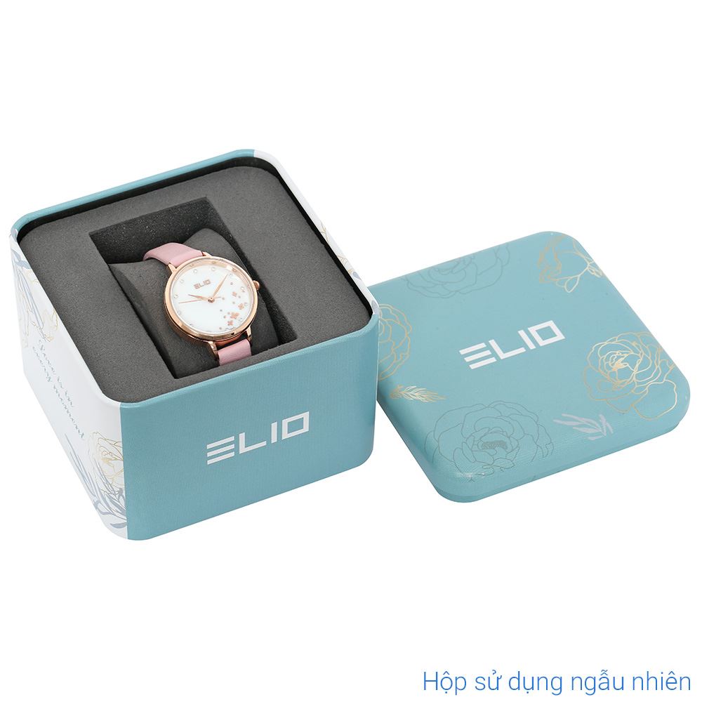 Đồng hồ Elio 28 mm Nữ EL134-01 Màu Hồng