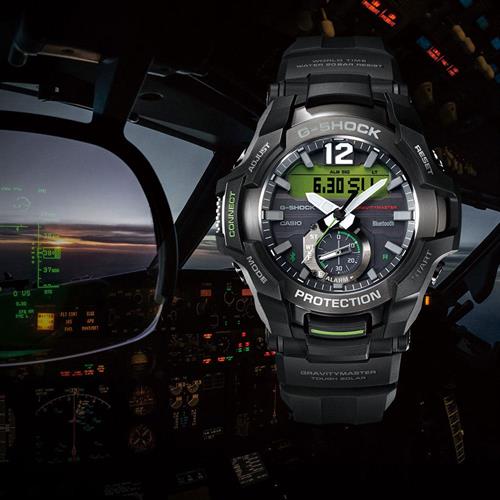 Đồng hồ G-SHOCK GRAVITYMASTER 53.8 mm Nam GR-B100-1A3DR Màu Đen