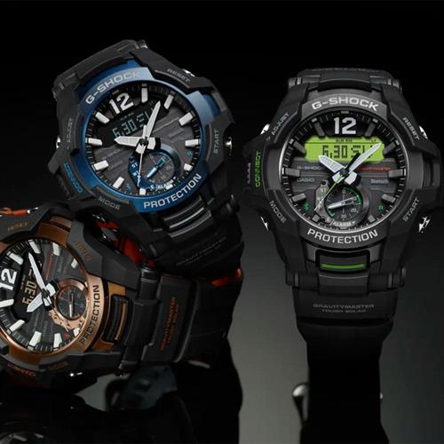 Đồng hồ G-SHOCK GRAVITYMASTER 53.8 mm Nam GR-B100-1A3DR Màu Đen