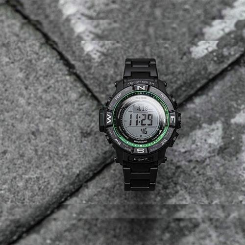 Đồng hồ Casio Protrek 53.4 mm Nam PRW-3510FC-1DR Màu Đen