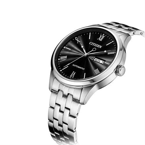 Đồng hồ Citizen Mechanical 40 mm Nam NH7501-85H Màu Bạc