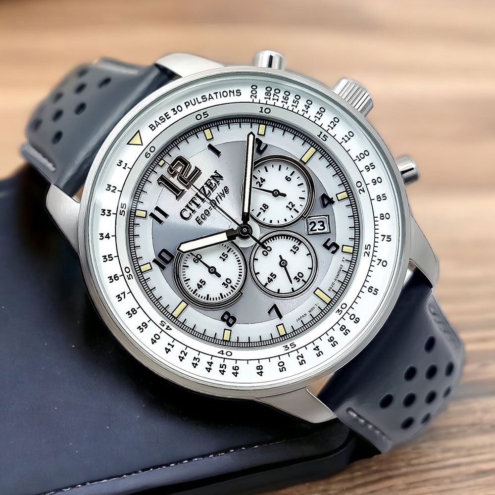 Đồng hồ Citizen 44 mm Nam CA4500-24H Màu Xám
