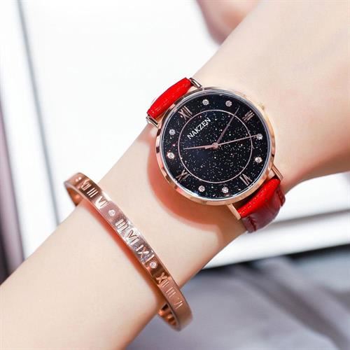 Đồng hồ Nakzen 36 mm Nữ SL4058L-2NO Màu Đỏ