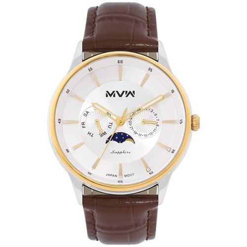 Đồng hồ MVW 44 mm Nam ML085-01-SM Màu Nâu