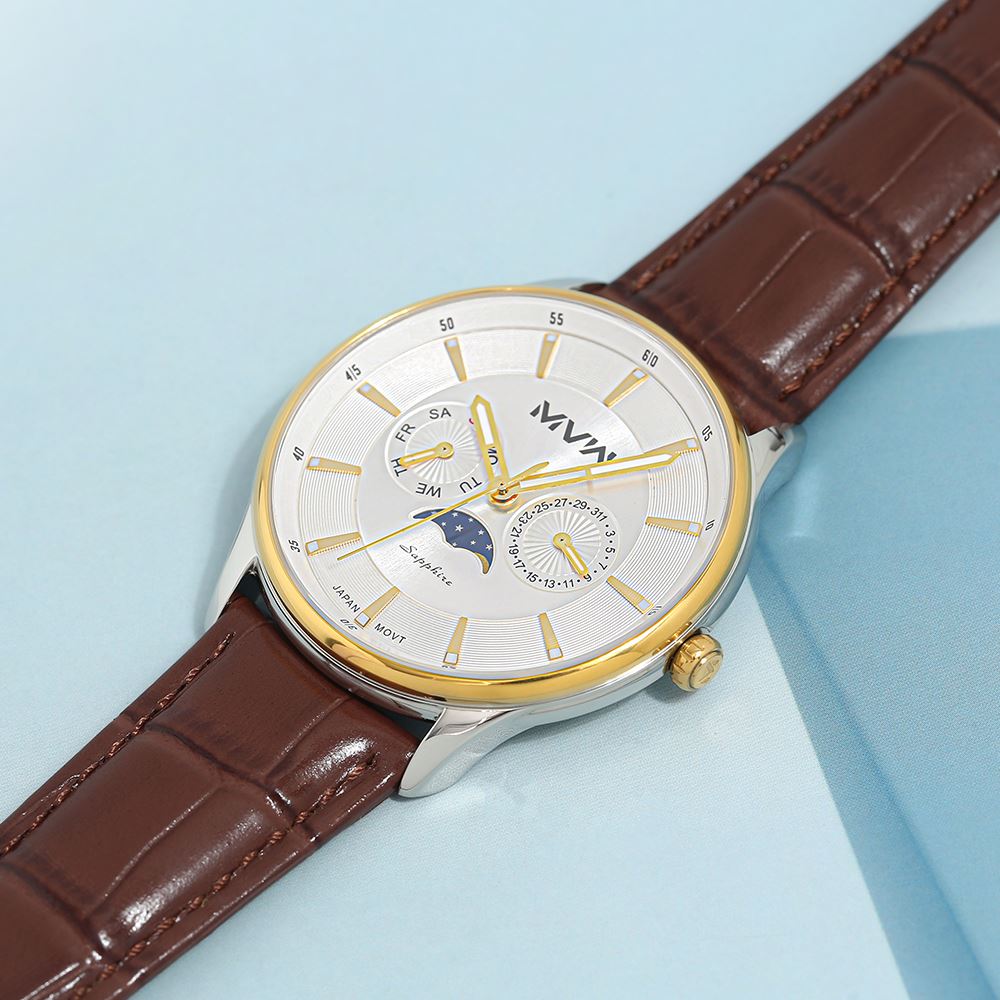 Đồng hồ MVW 44 mm Nam ML085-01-SM