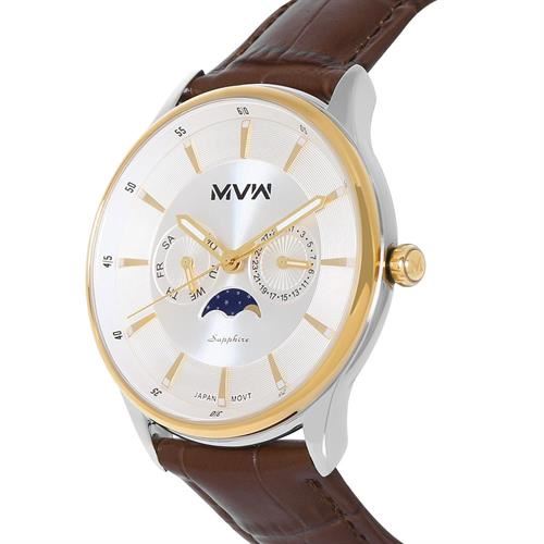 Đồng hồ MVW 44 mm Nam ML085-01-SM Màu Nâu