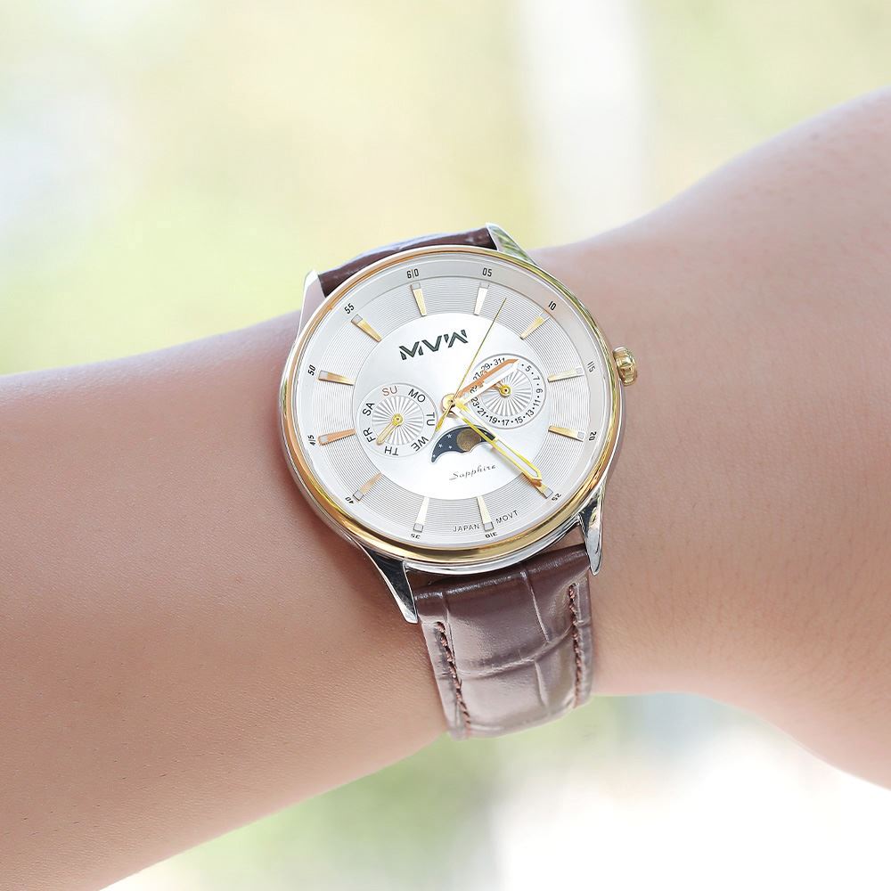 Đồng hồ MVW 44 mm Nam ML085-01-SM