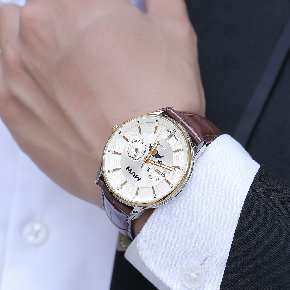 Đồng hồ MVW 44 mm Nam ML085-01-SM