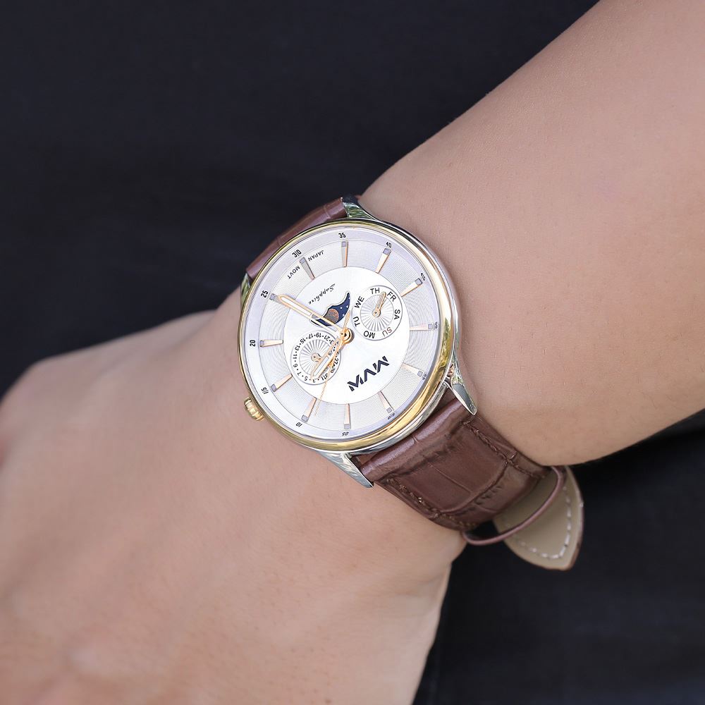 Đồng hồ MVW 44 mm Nam ML085-01-SM