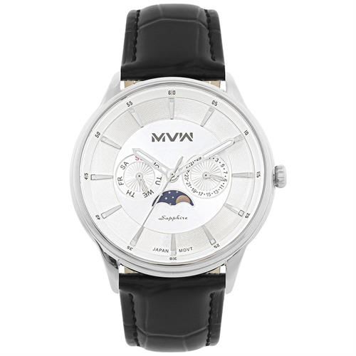 Đồng hồ MVW 44 mm Nam ML085-02-SM Màu Đen