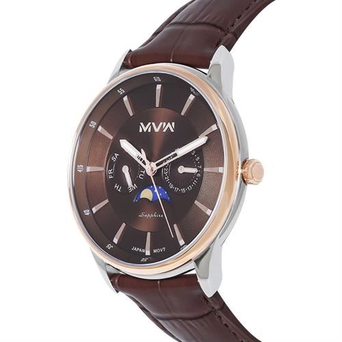Đồng hồ MVW 44 mm Nam ML085-03-SM Màu Nâu