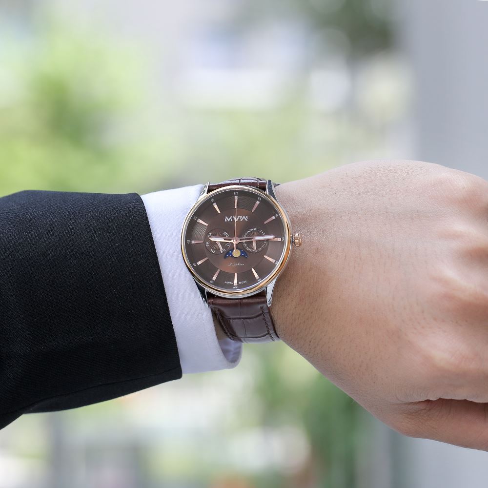 Đồng hồ MVW 44 mm Nam ML085-03-SM